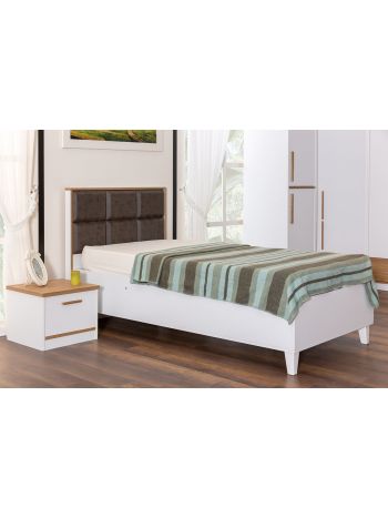 Κρεβάτι με αποθηκευτικό (120*200) "PLATO"  BYZ-131 / PT-123