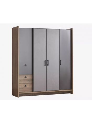 ACTION 4φυλλη ντουλάπα 22311