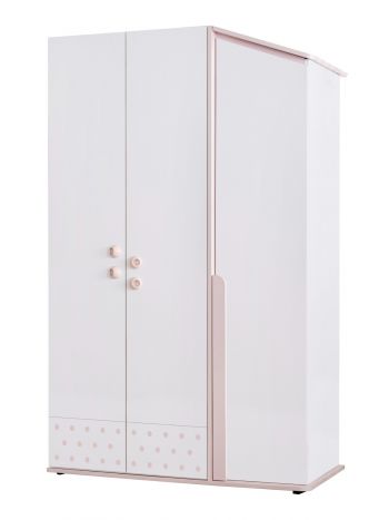 MONTESSORI PINK S 3φυλλη ντουλάπα 64201