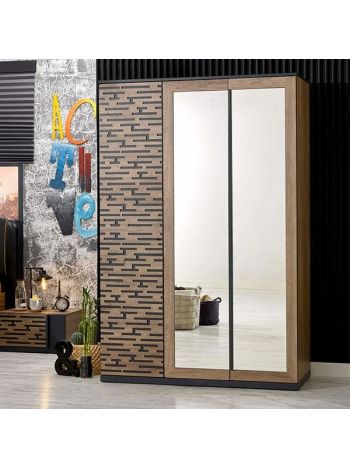 Ντουλάπα τρίφυλλη Active 1225-17-41-00-(102454)