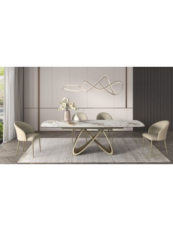Επεκτεινόμενο κεραμικό τραπέζι ART 2300