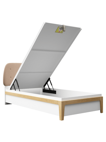 Κρεβάτι Natura με αποθηκευτικό 100x200 (7110) (01.152.01.01.104057)