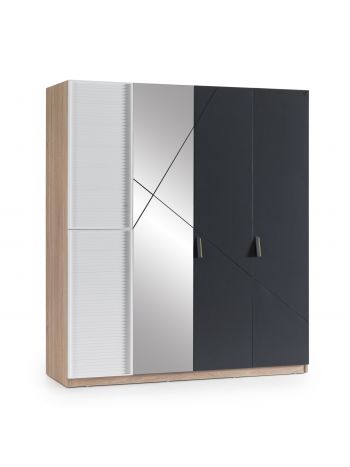 Ντουλάπα 4φυλλη New City -  25331