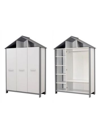 Ντουλάπα Cozy Grey 1226-56-68-00 (105999)