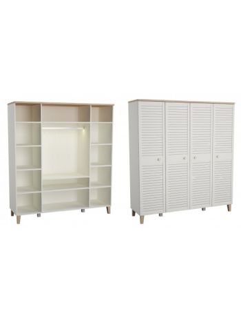 Ντουλάπα τετράφυλλη Vera 1245-94-95-00 (102138)