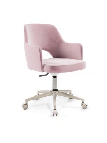 Καρέκλα γραφείου Fiona Ροζ (114984)