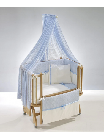 Βρεφική προίκα Mood YU16011631 σετ 50Χ90 σιελ (106875)