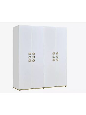 SPACE 4φυλλη ντουλάπα 20311
