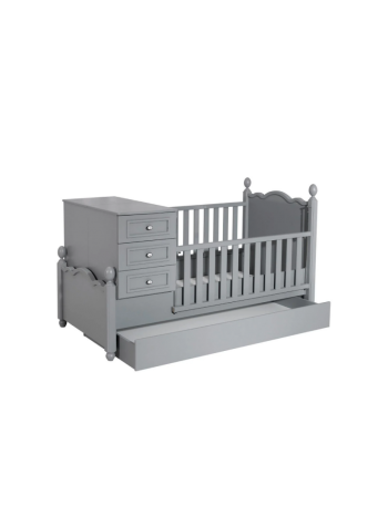 Κούνια-κρεβάτι Kral γκρί (01.152.01.03.107616)