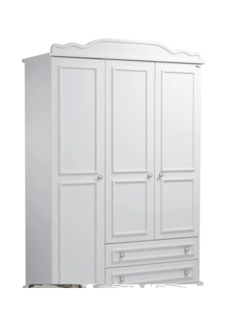 Ντουλάπα 3φυλλη Kral (01.152.01.03.106626-107659-107113)